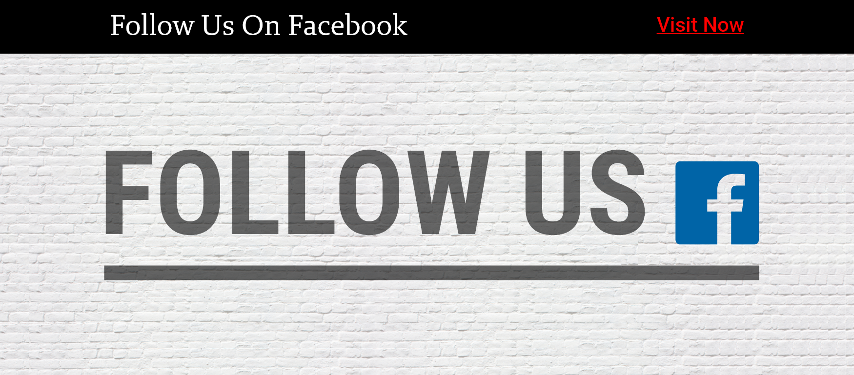 Follow Us On Facebook